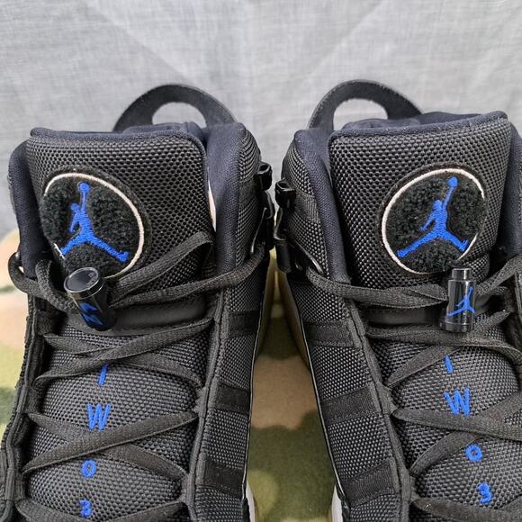Nike Air Jordan 6 Rings SPACE JAM Black Blue 322992-016 Men's Shoes Size 9 - Picture 3 of 15